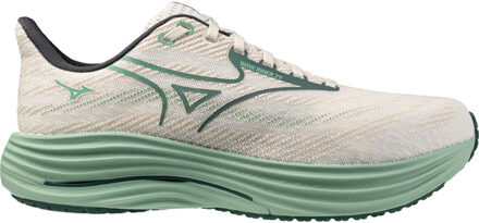 Mizuno Wave Rider 29 Heren wit/groen - 46