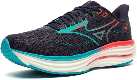 Mizuno Wave Rider 29 Herenschoenen voor Hardlopen Navy