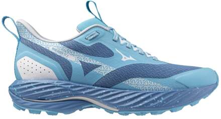 Mizuno Wave Rider TT 2 Trailschoen Dames-Turkoois,Wit - 41,42.5
