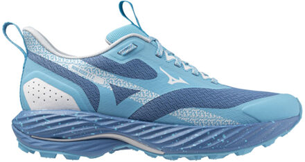 Mizuno Wave Rider TT 2 Trailschoen Dames-Turkoois,Wit - 42.5