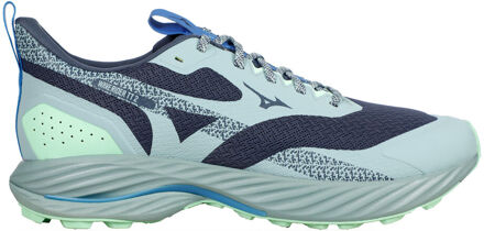 Mizuno Wave Rider TT 2 Trailschoen Heren-Petrolblauw,Blauw - 44.5