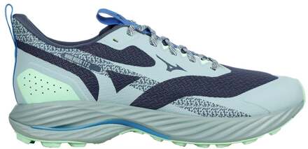 Mizuno Wave Rider TT 2 Trailschoen Heren-Petrolblauw,Blauw - 44.5