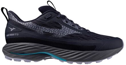 Mizuno Wave Rider TT 3                     Trailschoen Heren-donkergrijs, turkoois - 44.5