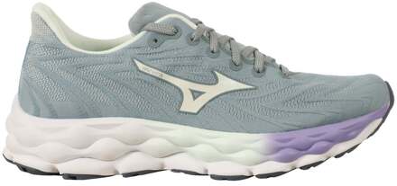 Mizuno Wave Sky 8 Neutrale Schoen Dames-Petrolblauw,Mint - 38.5,40.5,41