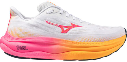 Mizuno Wave Sky 9 wit/oranje - 40 1/2