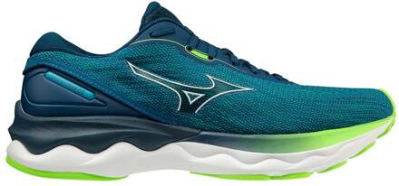 Mizuno Wave Skyrise 3 Neutrale Schoen Heren-Blauw,Groen - 46