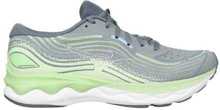 Mizuno Wave Skyrise 4 Hardloopschoen Mizuno , Gray , Heren - 43 1/2 Eu,42 Eu,42 1/2 EU