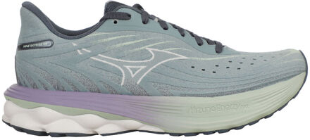 Mizuno Wave Skyrise 6 Neutrale Schoen Dames-Petrolblauw,Wit - 42