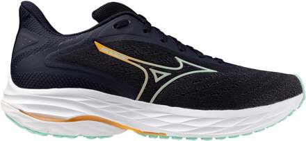 Mizuno Wave Ultima 16 Neutrale Schoen Dames-Donkerblauw,Oranje - 40.5