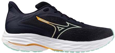 Mizuno Wave Ultima 16 Neutrale Schoen Dames-Donkerblauw,Oranje - 41