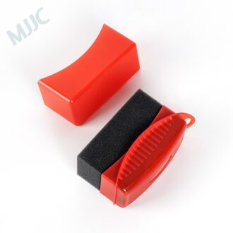 Mjjc Auto Wiel Band Waxen Polijsten Oliën Spons Borstel Met Deksel In Een Doos