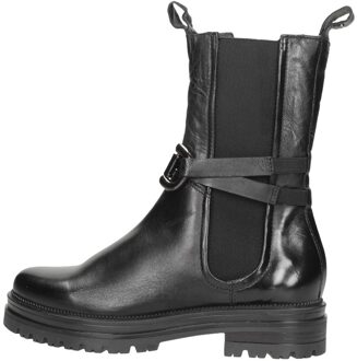 MJUS Enkellaarsjes Plat Zwart - 41