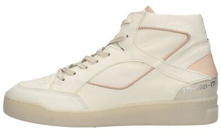 MJUS Veterschoenen Hoog Gebroken wit - 37