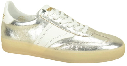 MJUS Zilver Witte Sneaker GumZ Mjus , Gray , Dames - 36 Eu,37 Eu,38 Eu,39 EU