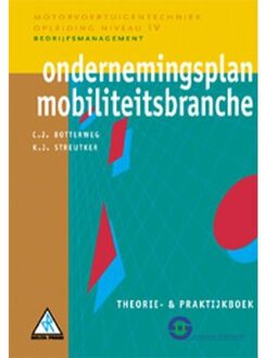 MK Publishing Ondernemingsplan mobiliteitsbranche + CD-ROM - Boek C.J. Botterweg (9074365477)