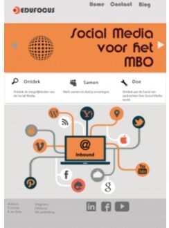 MK Publishing Social media voor het MBO - Boek René ter Beke (946271052X)