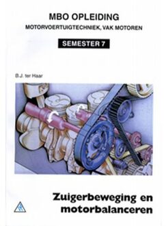 MK Publishing Zuigerbeweging en motorbalanceren - Boek B.J. ter Haar (9066747099)