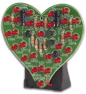 MK101 Knipperlicht Bouwpakket 9 V/DC