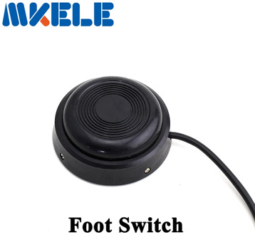 MKYDT1-8017 high accuracy on off round Foot Push Switch ,Two Inline Lamp Foot Push Switch Power Light Foot Switch