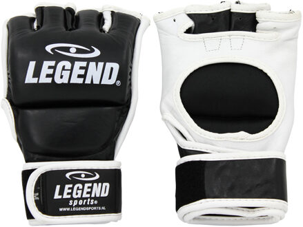 Mma-handschoenen Pro Line Zwart/wit Maat L