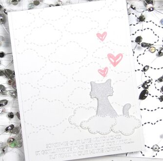 Mmao Ambachten Metalen Stalen Stansmessen Cloud achtergrond frame Stencil Voor DIY Scrapbooking Papier/foto Kaarten Embossing Sterft