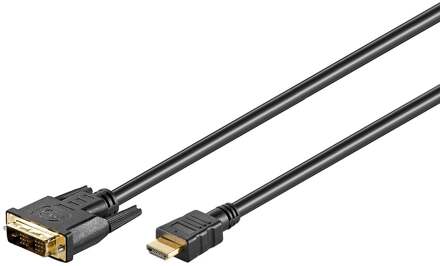 MMK 630-150 G 1.5m (HDMI-DVI) 1,5 m DVI-D Zwart