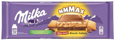 MMMAX Biscuit tablet 300 gr. Brand Milka