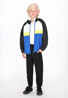 Mo Anorak jongens (kinderen) Koningsblauw kleurblok Veelkleurig