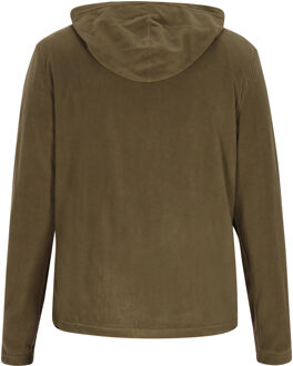 Mo Fleece jas Heren kaki - maat M