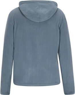 Mo Fleece jas Heren Turquoise Grijs - maat M