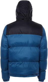 Mo Gewatteerd gewatteerd jack Heren Donker blauwgroen zwart Donkerblauw - XL