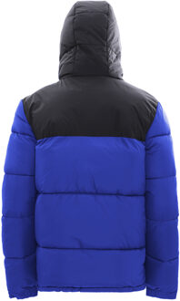 Mo Gewatteerd gewatteerd jack Heren Kobalt Zwart Blauw - M