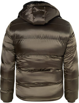Mo Gewatteerd gewatteerd jack Heren olijf - L
