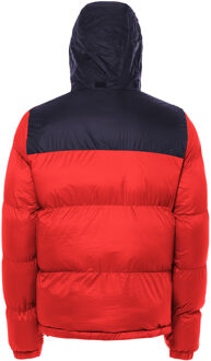 Mo Gewatteerd gewatteerd jack Heren rood marine Donkerrood - XL