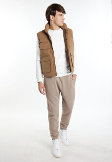 Mo Gewatteerd vest Heren Kameel Camel - M