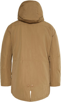 Mo Gewatteerde anorak Heren Kameel - maat S Camel