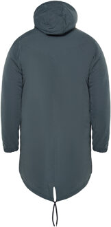 Mo Gewatteerde parka Heren Houtskool Donkergrijs