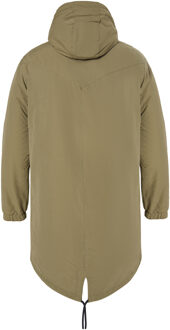 Mo Gewatteerde parka Heren militaire olijf - S