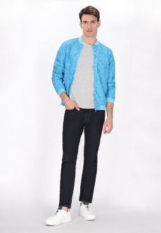 Mo Jas Heren denimblauw - maat