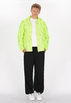 Mo Jas Heren neon geel Limoengroen - S