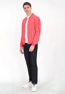 Mo Jas Heren neonroze - M