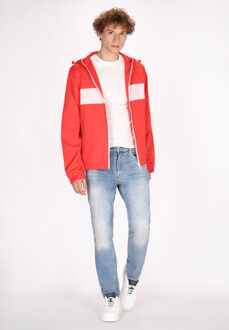 Mo Jas Heren rood wit - maat XL