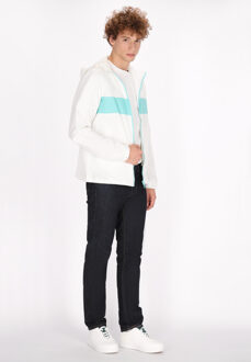 Mo Jas Heren Wit turkoois - maat L Turquoise