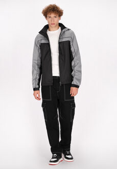 Mo Jas Heren zwart-grijs - maat Zwart/Donkergrijs