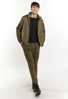 Mo licht gewatteerd jack Heren militaire olijf - XL