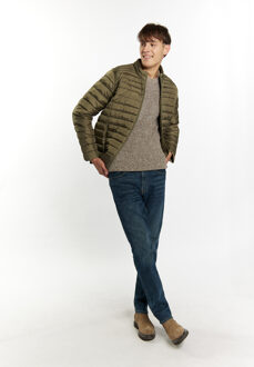 Mo licht gewatteerd jack Heren militaire olijf - XL