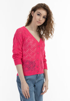 Mo myMo gebreid vest Roze - XS