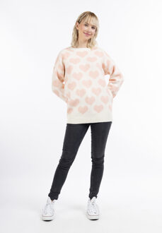 Mo myMo gebreide trui blonda - maat 2XL Gebroken wit