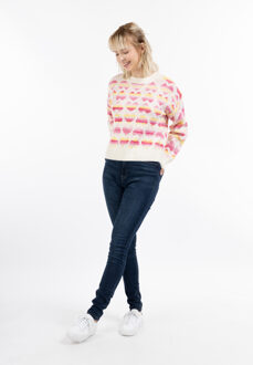 Mo myMo gebreide trui blonda Wit - 2XL