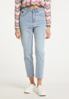 Mo myMo NOW Mom Jeans Blauw